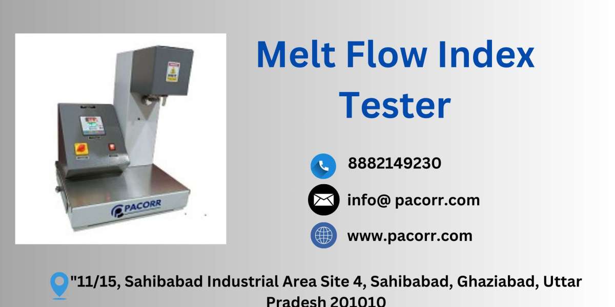 Pacorr’s Melt Flow Index Tester: The Key to Optimizing Polymer Processing and Meeting Industry Standards